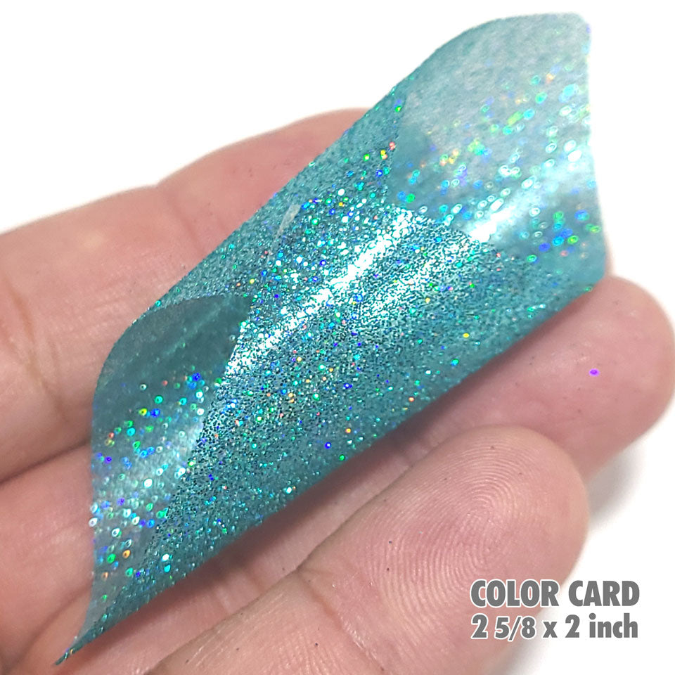 Teal Holographic Bulk Glitter