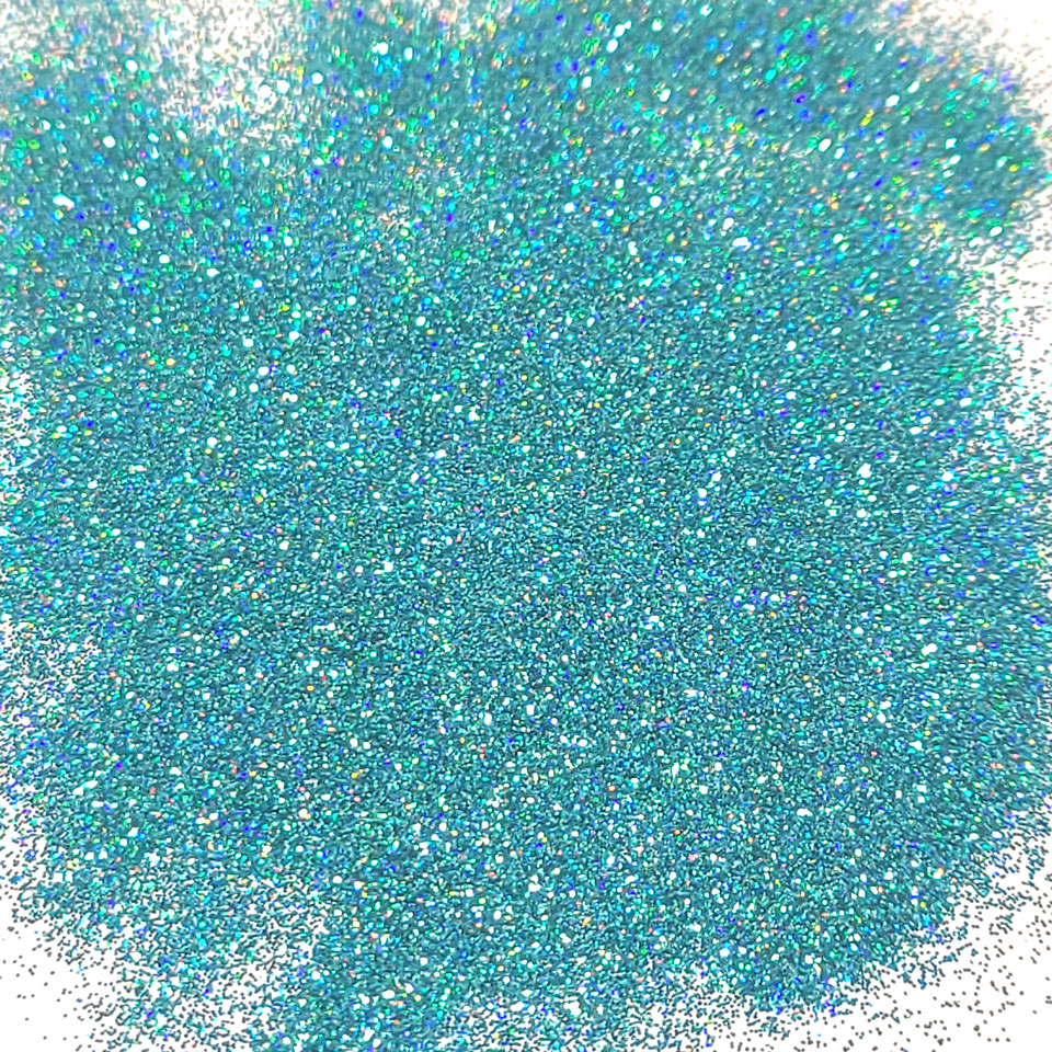 Teal Holographic Bulk Glitter