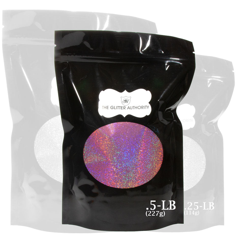 Pink Holographic Bulk Glitter - GL76 Funhouse Pink Extra Fine Cut .008"