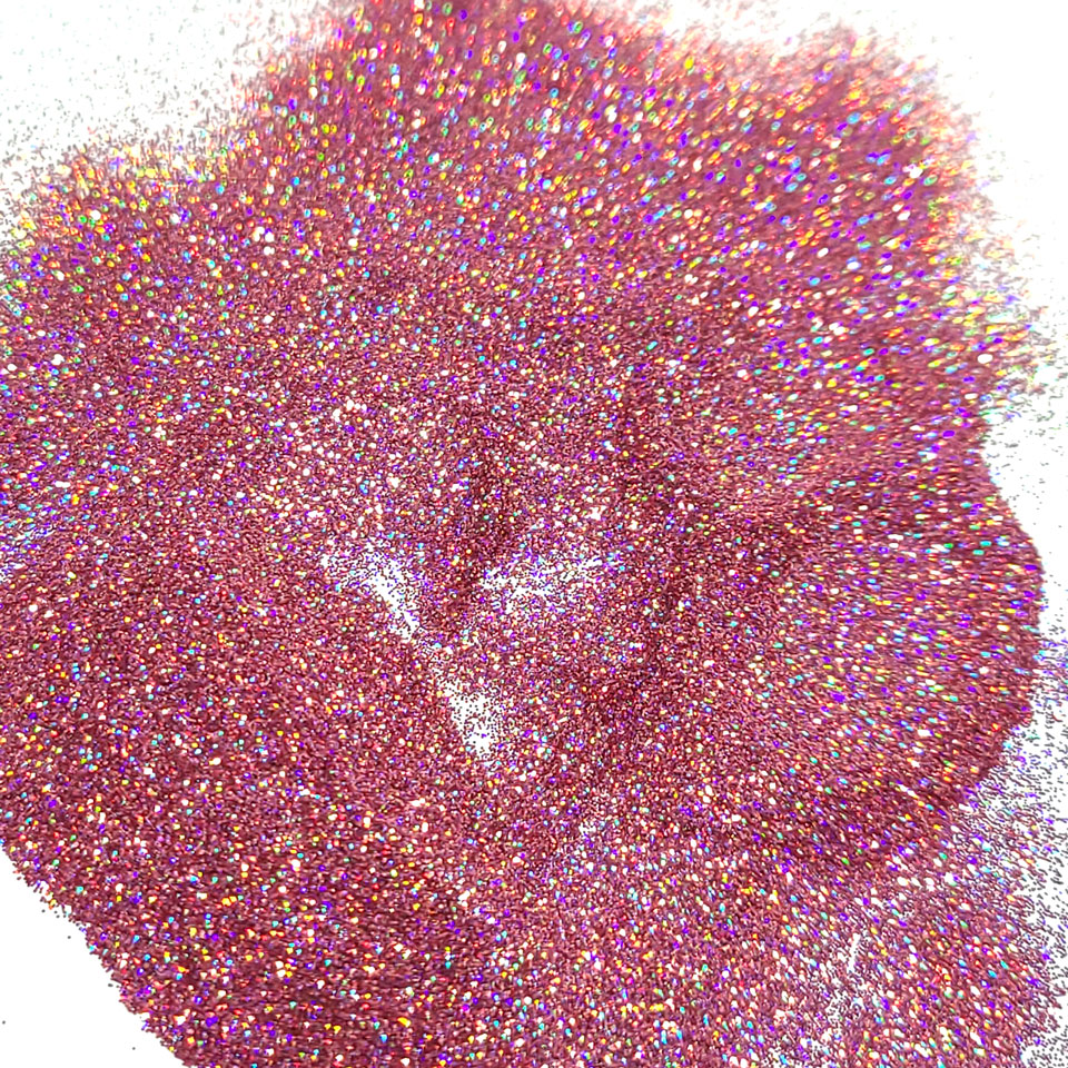 Pink Holographic Bulk Glitter