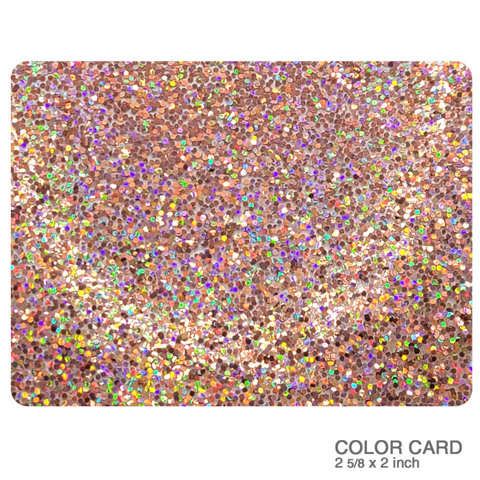 Orange Holographic Bulk Glitter - GLC-H93 (.025 Hex)