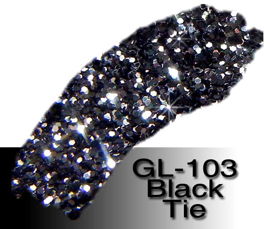 Black-Silver Bulk Glitter