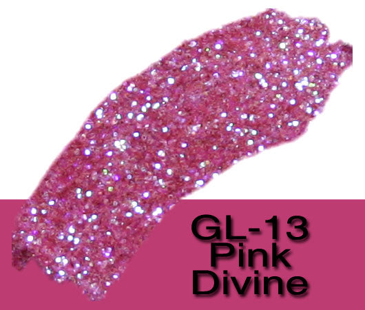 Glitter Sample (2g) in Extra-Fine Hex Cut Glitter:GL-13_Pink_Divine