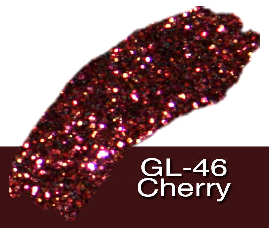 Glitter Sample (2g) in Extra-Fine Hex Cut Glitter:GL-46_Cherry
