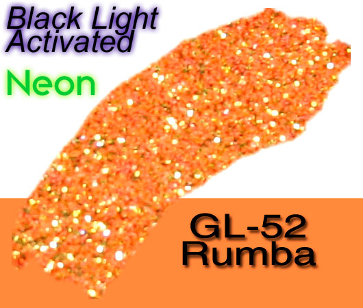 Glitter Sample (2g) in Extra-Fine Hex Cut Glitter:GL-52_Rumba