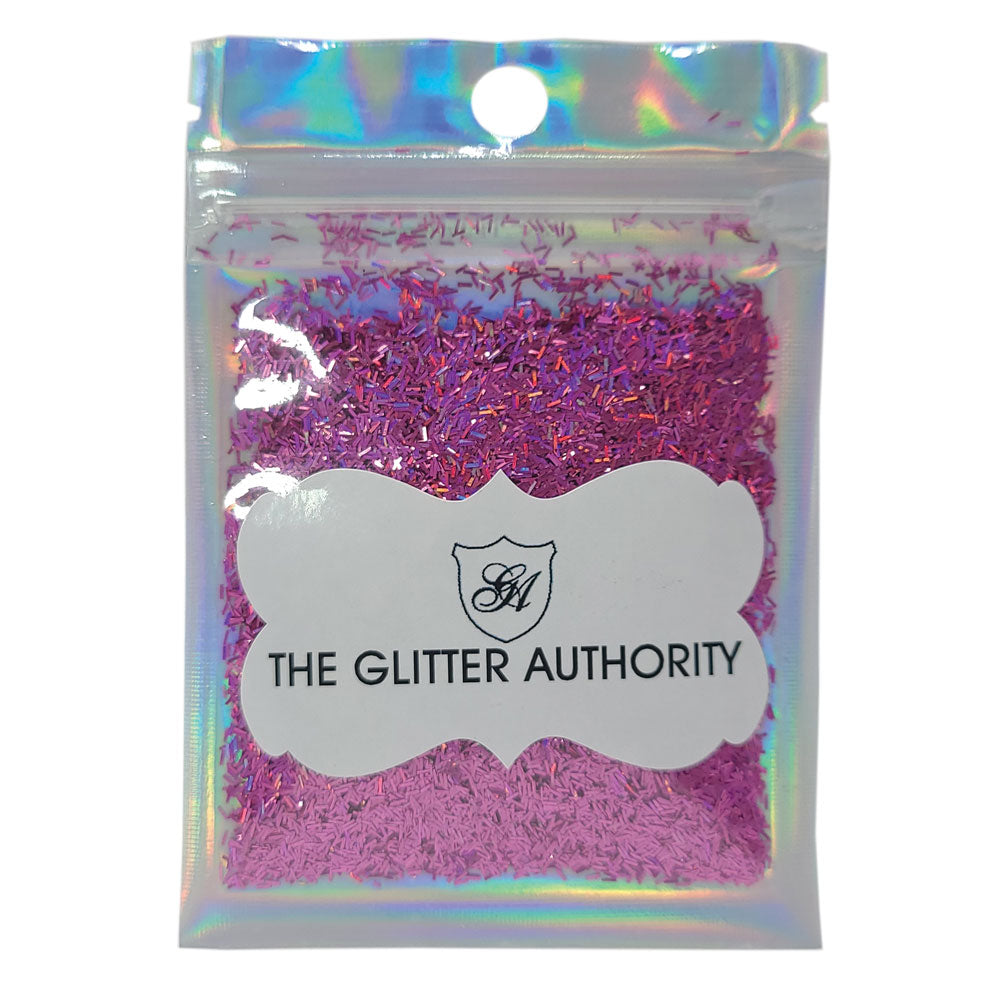 Glitter Confetti Bars - Holographic Pink