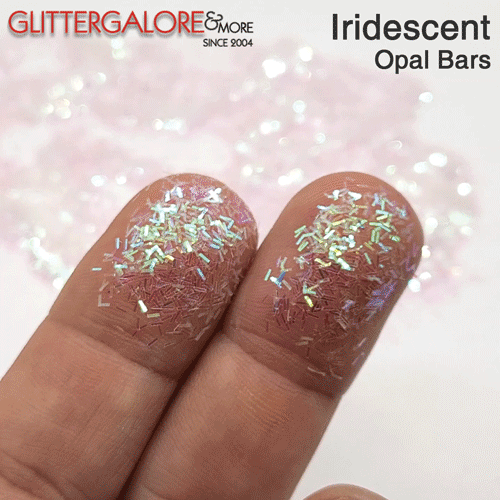 Glitter Confetti Bars - Iridescent Opal