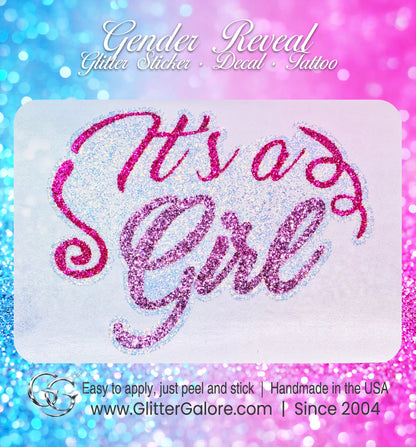 Baby Reveal, Gender Reveal, Newborn Celebration Stickers