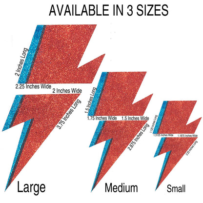 Ziggy Stardust bolts side by side size comparison