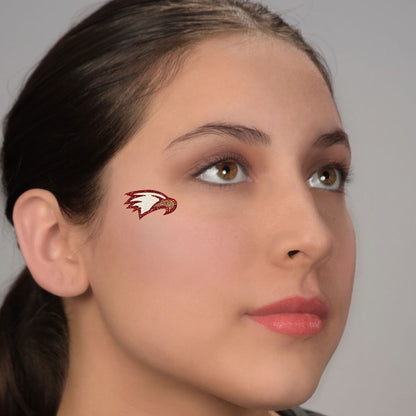 Eagles Glitter Stickers, 6 Stickers - Available in Brilliant Glitter Colors