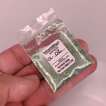 Glitter Sample (2g) in Extra-Fine Hex Cut