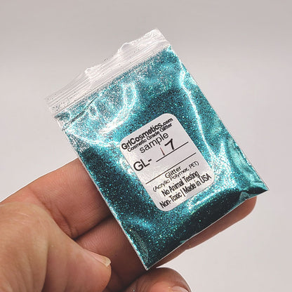 Glitter Sample (2g) in Extra-Fine Hex Cut