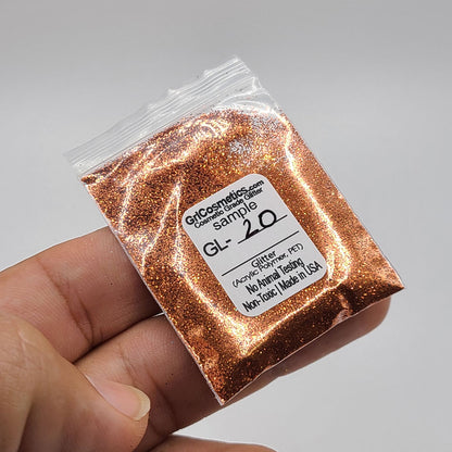 Glitter Sample (2g) in Extra-Fine Hex Cut