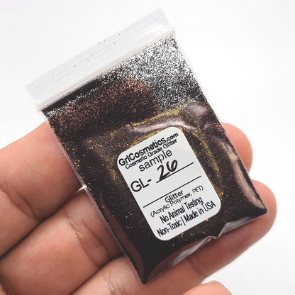 Glitter Sample (2g) in Extra-Fine Hex Cut