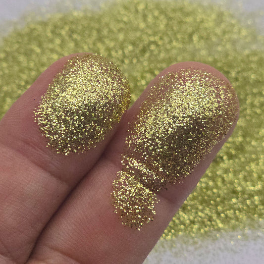 Yellow Gold Glitter, Bulk - GL35 Yellow Gold Extra Fine Cut .008"