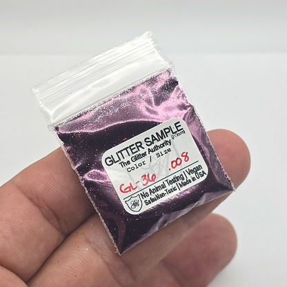 Rich Purple Bulk Glitter - GL36 Wine Extra Fine Cut .008"