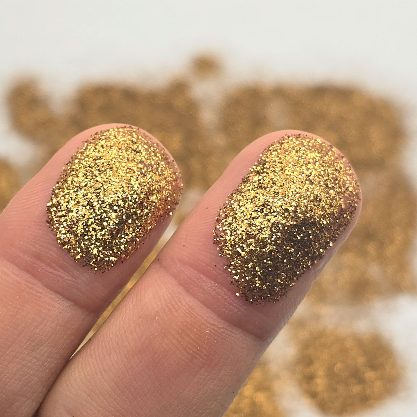 Bronze Gold Bulk Glitter - GL37 Fools Gold Extra Fine Cut .008"