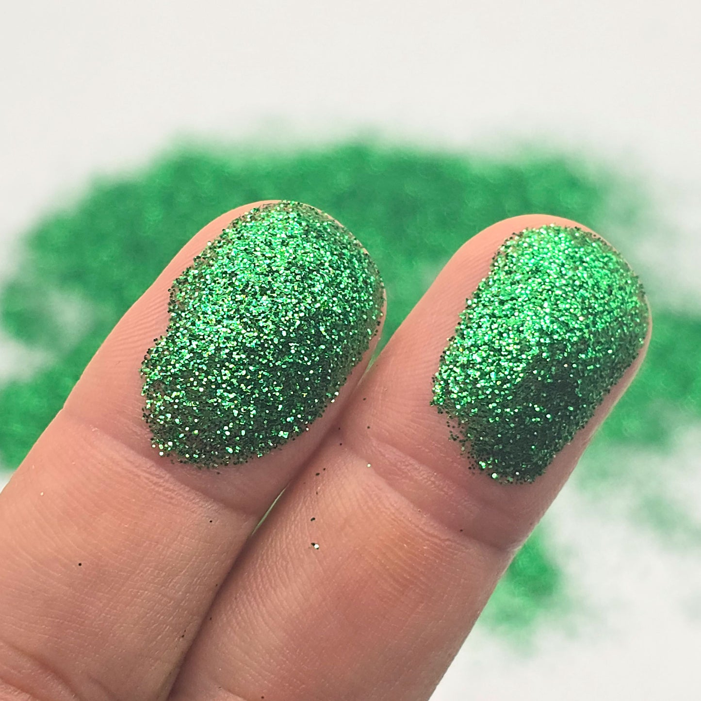 Lime Green Bulk Glitter - GL45 Green Tea Extra Fine Cut .008"