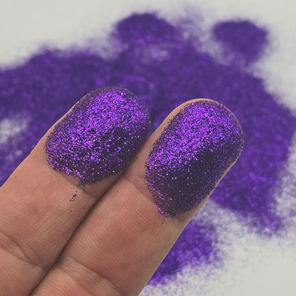 Bright Purple Bulk Glitter - GL58 Cha Cha Cha Extra Fine Cut .008"