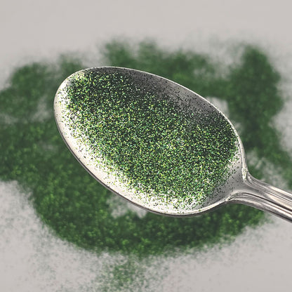 Olive Green Bulk Glitter - GL74 Green Moss Extra Fine Cut .008"