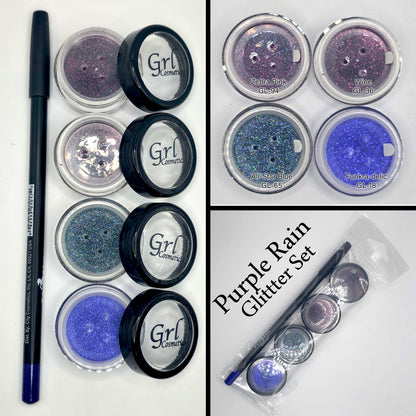 Fine Glitter in 10 gram Jars.