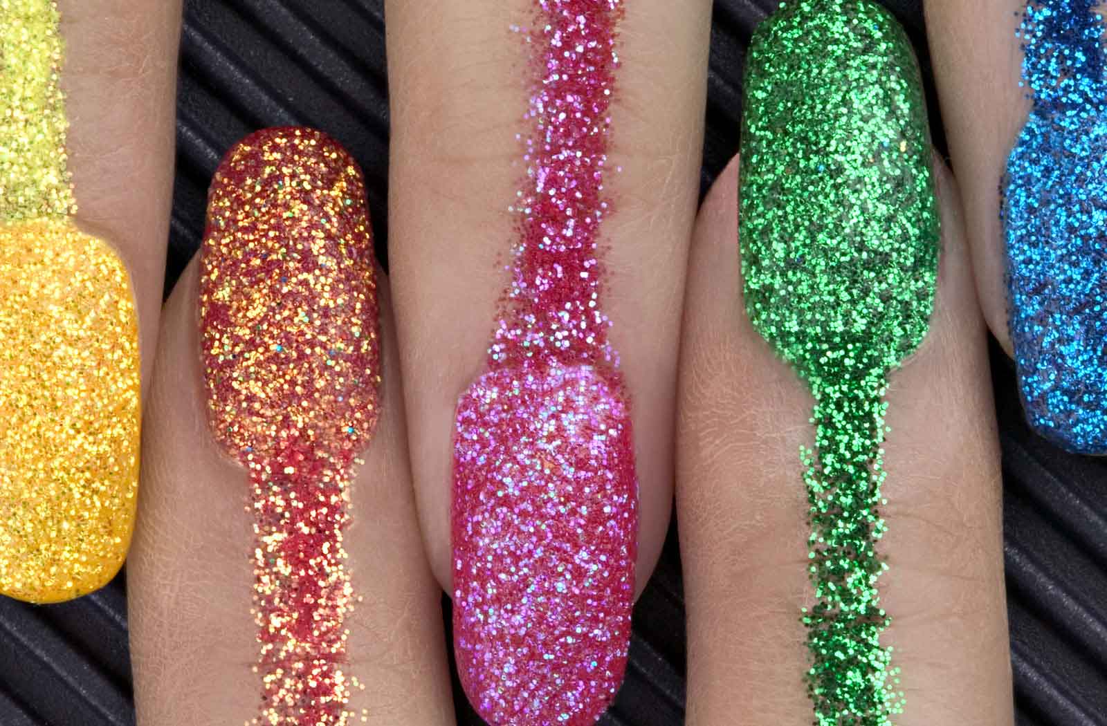 Glitter for all applications. Use it for cosmetics, lips, nails, arts & crafts, paint, fishing lures, textiles, grout, automotive, resin & epoxy, signage and so much more.