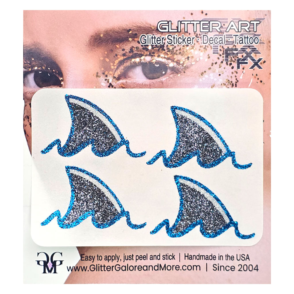 Summer Beach Party Glitter Face Stickers, Beach Theme Body Tattoos, Party Favors