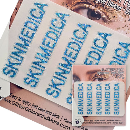 Skinmedica Glitter Tattoo Custom Stickers - 5pcs
