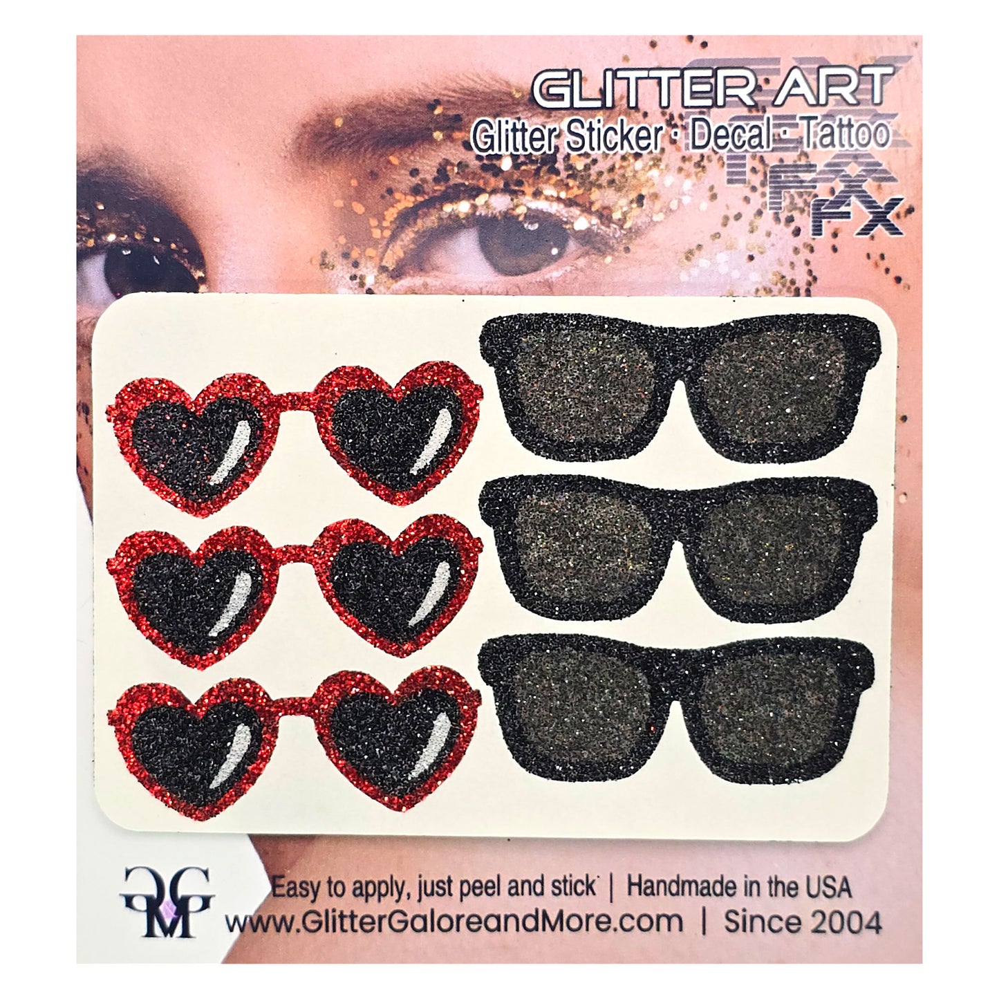 Summer Beach Party Glitter Face Stickers, Beach Theme Body Tattoos, Party Favors