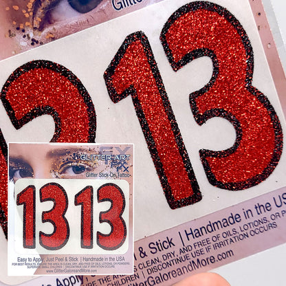 Taylor Swift ERAS Tour Inspired Glitter Tattoo Stickers for Face and Body