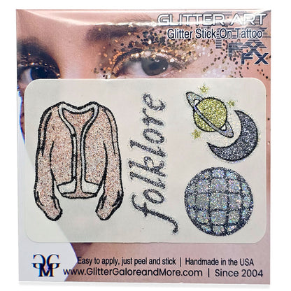 Folklore Temporary Tattoos. 