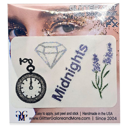 Taylors Swift Midnights Album Face Stickers.