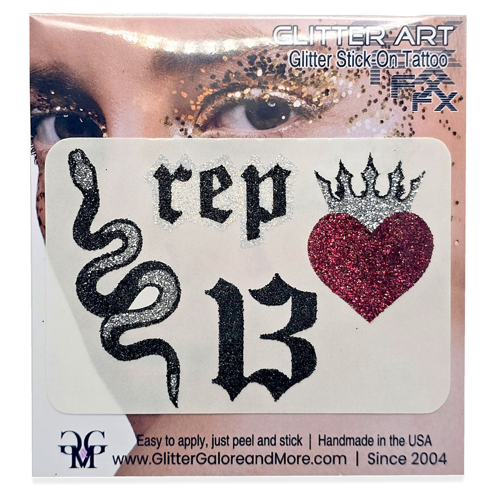 Taylor Swift Reputation Face Decals. 