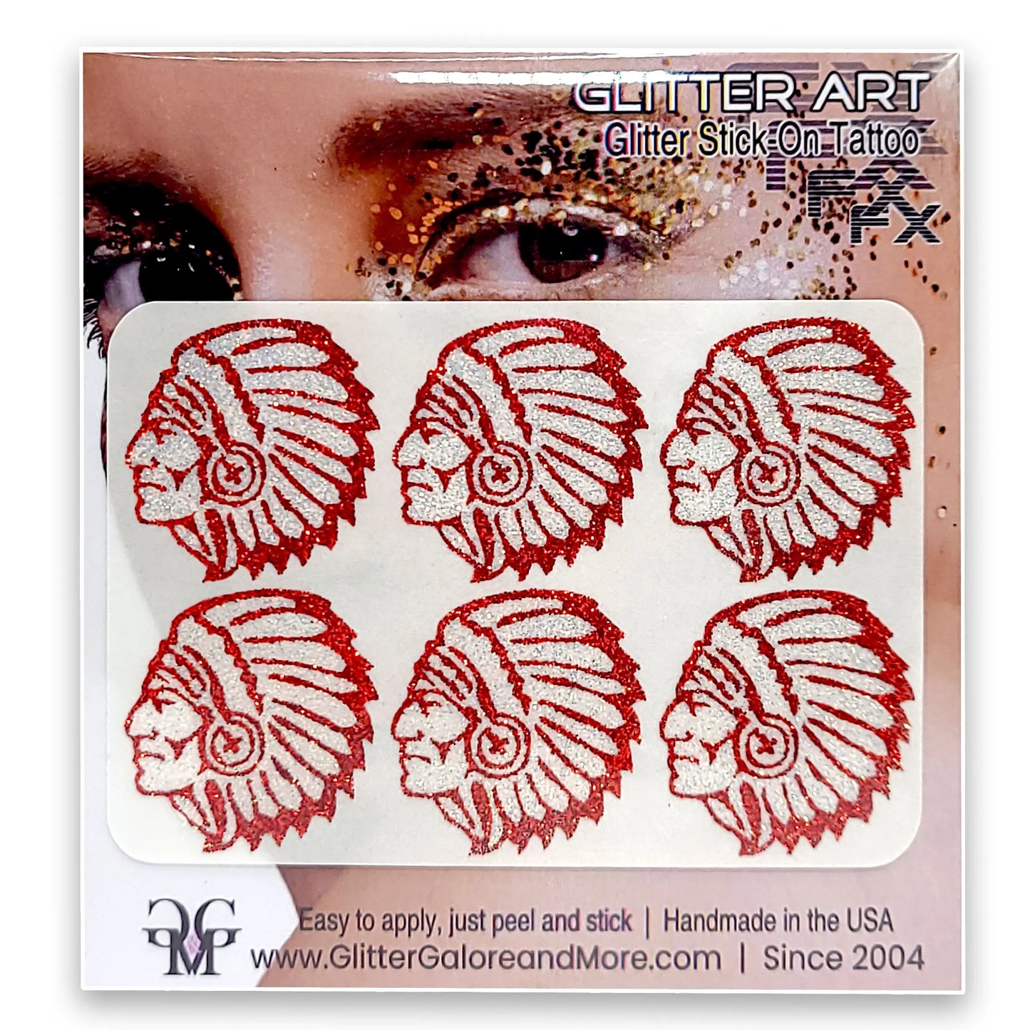 Custom Logo Glitter Stickers — Upload Your Team Design