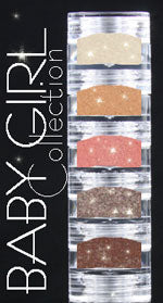 Grl Cosmetics 5pc Mineral Shimmer Powder Stack