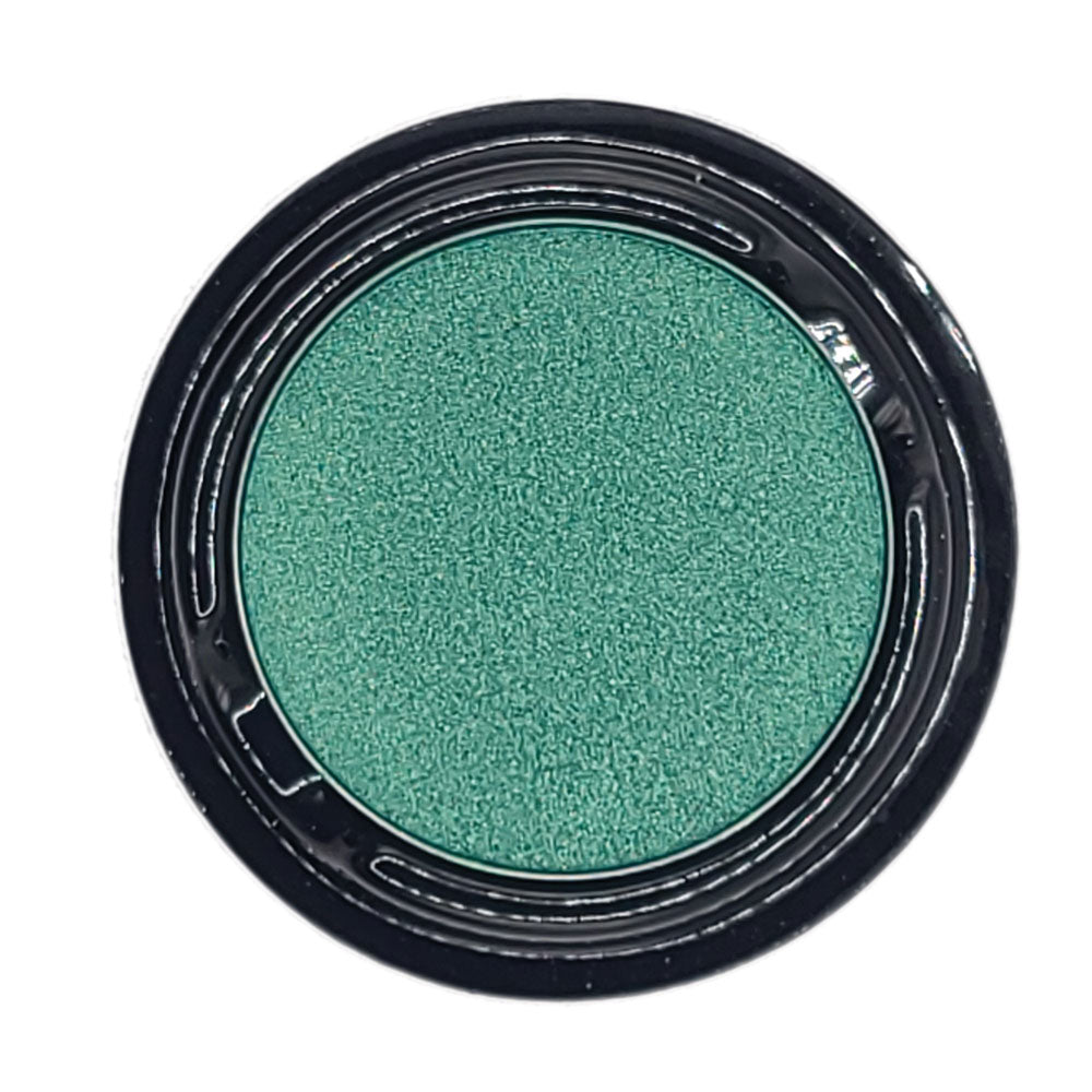 Sea Green with Gold Reflections Foiled Pressed Eye Shadow, PE-C37