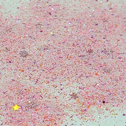 Baby Girl Chunky Glitter Mix, 5 Gram Square Jar