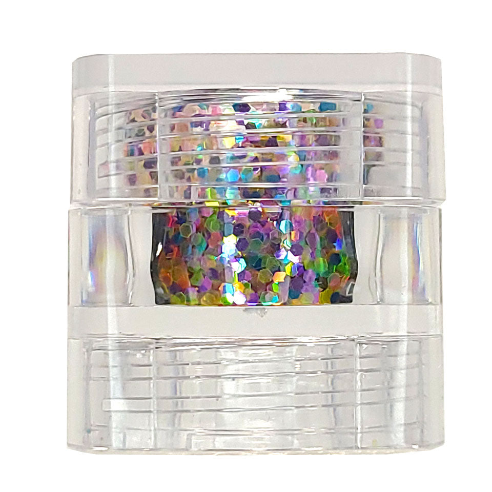 Candy Chunky Glitter Mix, 5 Gram Square Jar