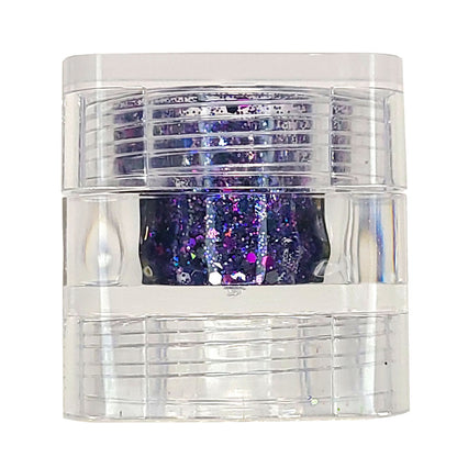 Galaxy Chunky Glitter Mix, 5 Gram Square Jar - Private Label