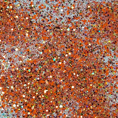 Papaya Chunky Glitter Mix, Wholesale Bulk