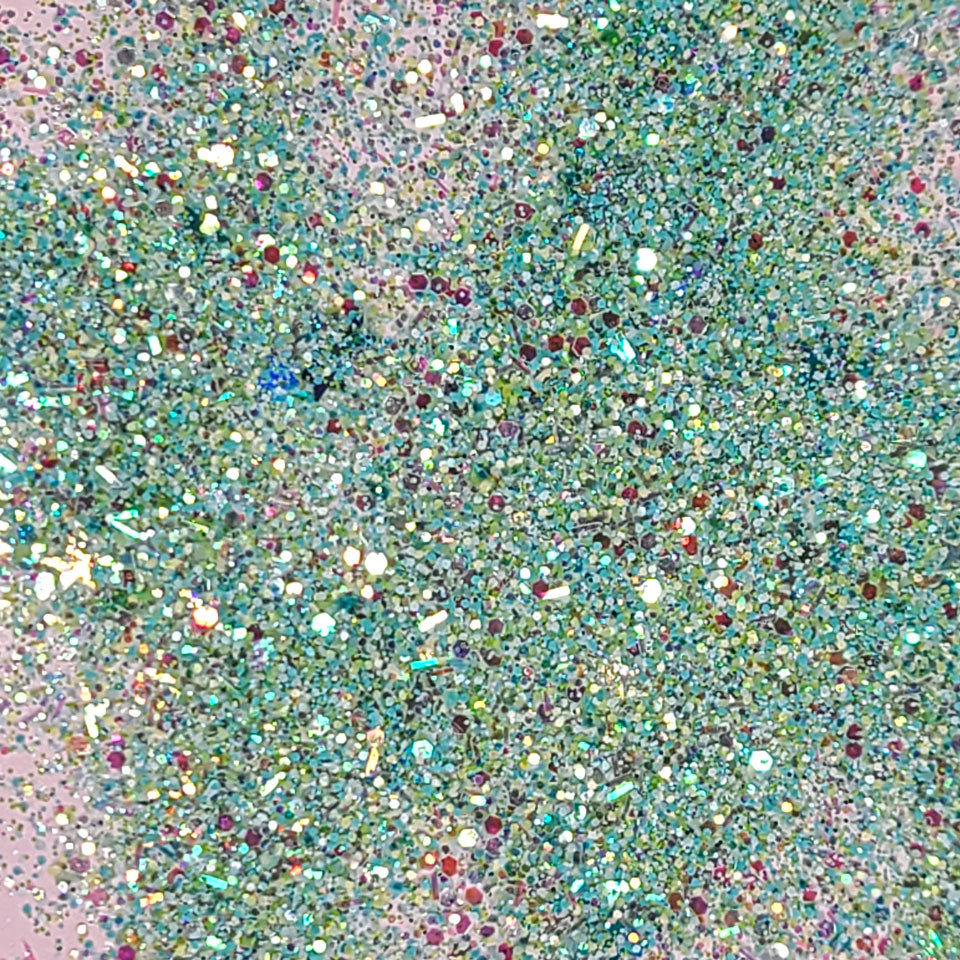 Peppermint Chunky Glitter Mix, Wholesale Bulk
