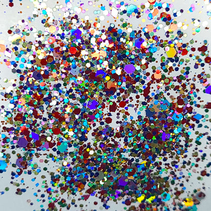 Pride Chunky Glitter Mix, 5 Gram Square Jar - Private Label
