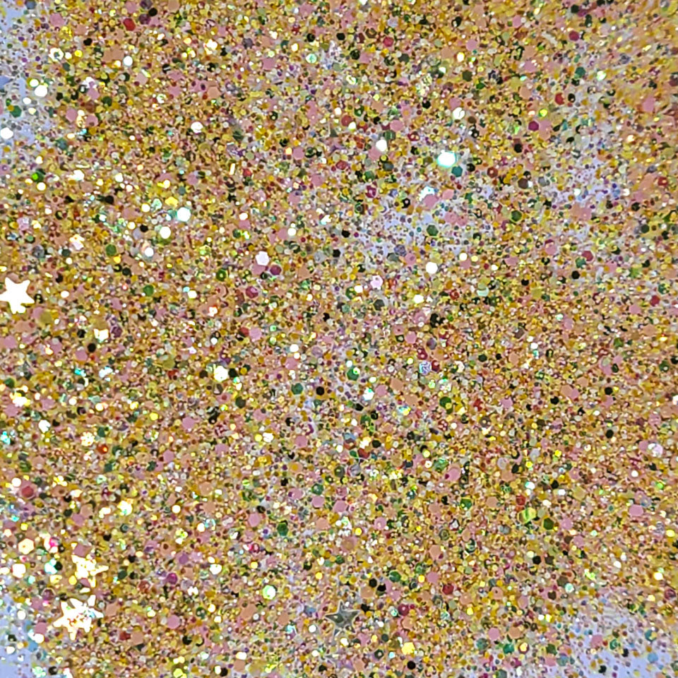 Pale Yellow Glitter Mix – Sarobey Glitter