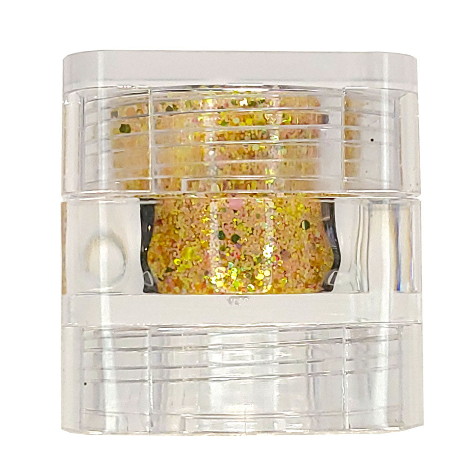 Sherbert Chunky Glitter Mix, 5 Gram Square Jar
