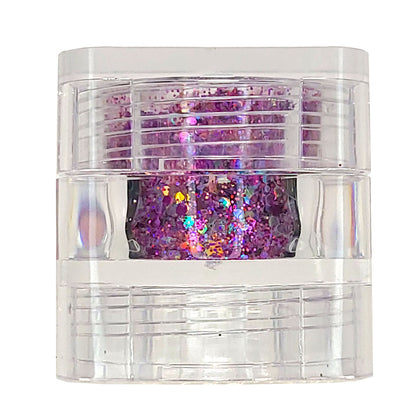 Unicorn Chunky Glitter Mix, 5 Gram Square Jar - Private Label