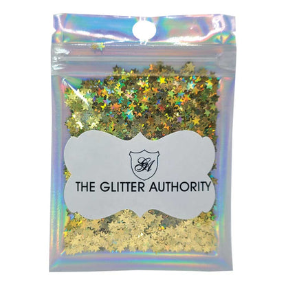 Glitter Confetti Stars - .17oz Bags
