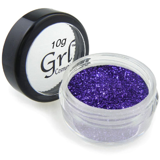 Deep Purple Cosmetic Glitter Grape, 10g
