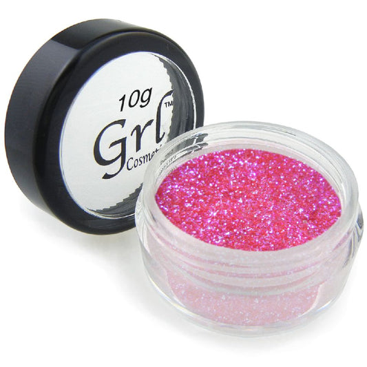 Bold Pink Cosmetic Glitter Razz-berry, 10g