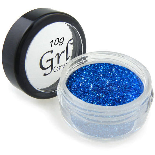 Intense Blue Cosmetic Glitter Foxtrot Blue, 10g