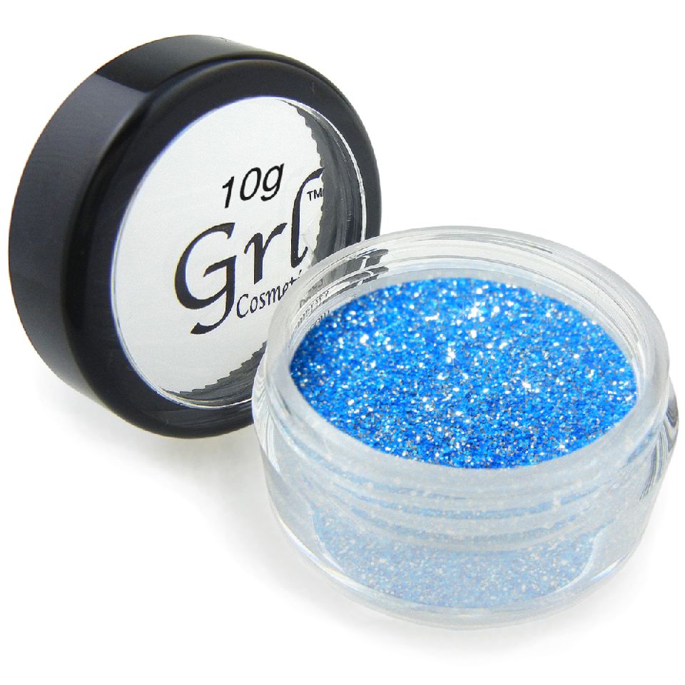Neon Blue Holographic Cosmetic Glitter Blizzard, 10g